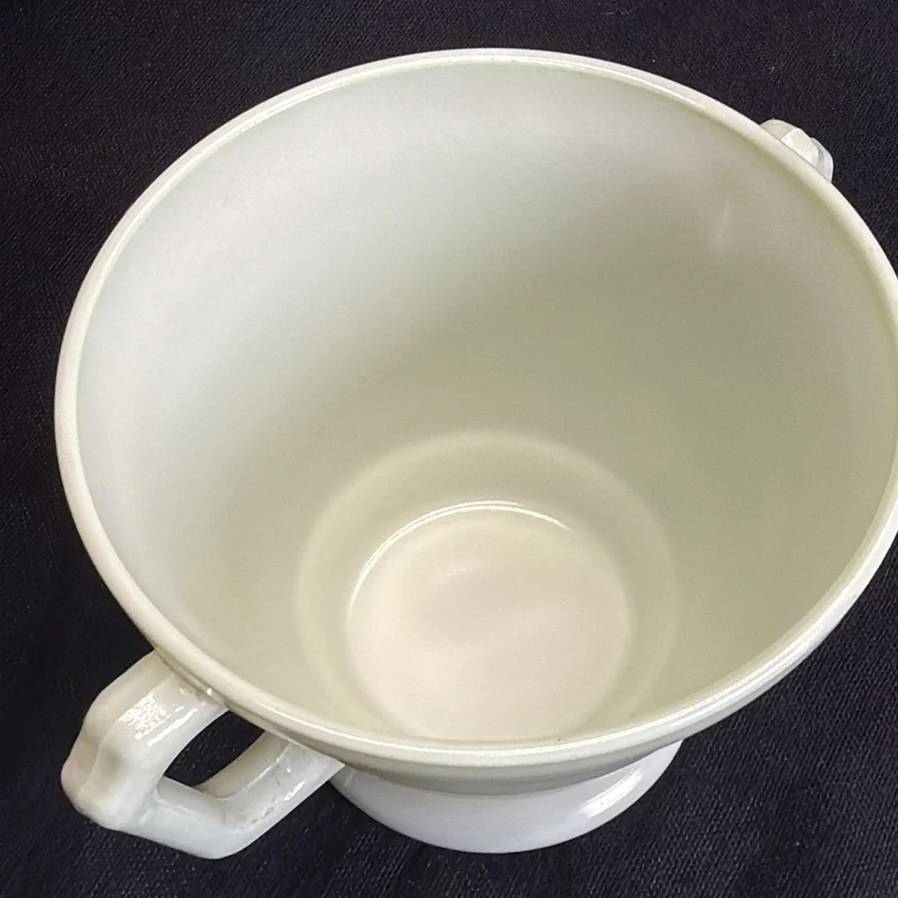 3 Hazel Atlas Moderntone Platonite Pastel green open sugar Bowl Dual Handle